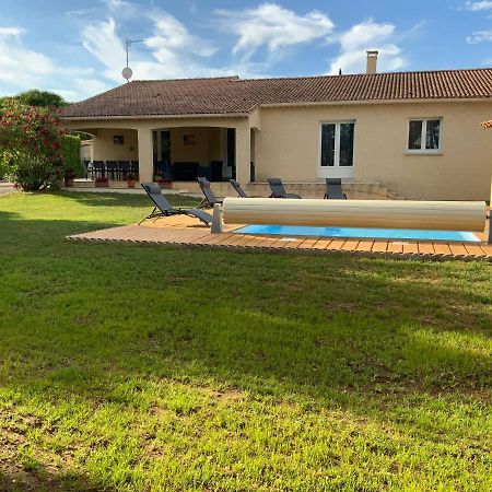 Gite Les Oliviers 10 Pers Piscine Au Calme 4 Etoiles Saint-Laurent-la-Vernede Exterior photo