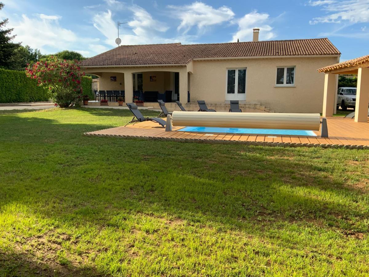 Gite Les Oliviers 10 Pers Piscine Au Calme 4 Etoiles Saint-Laurent-la-Vernede Exterior photo